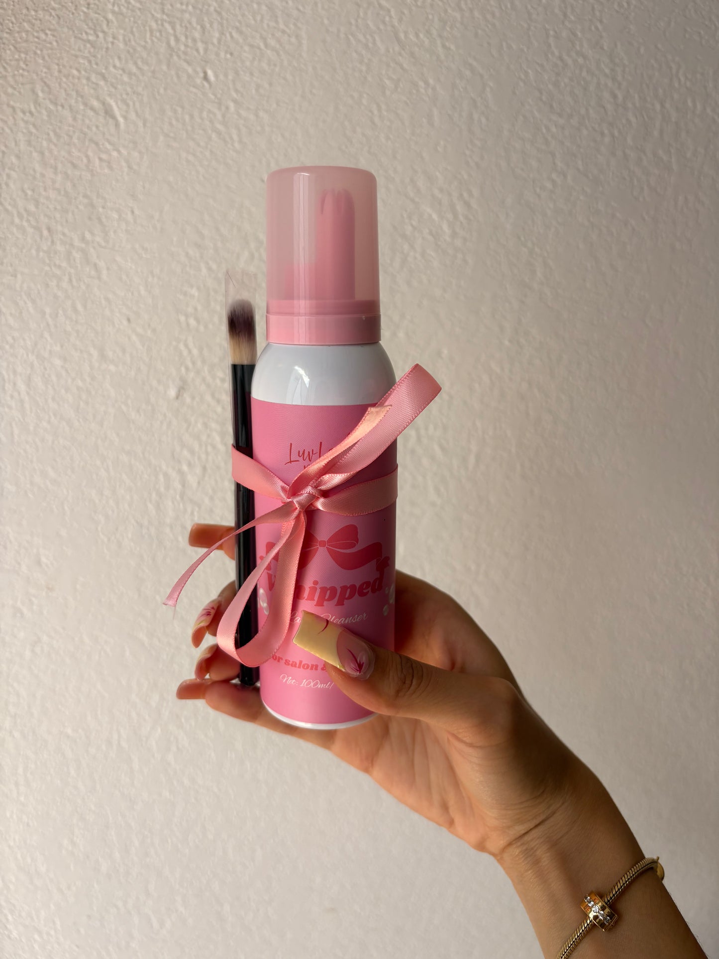 Whipped lash cleanser