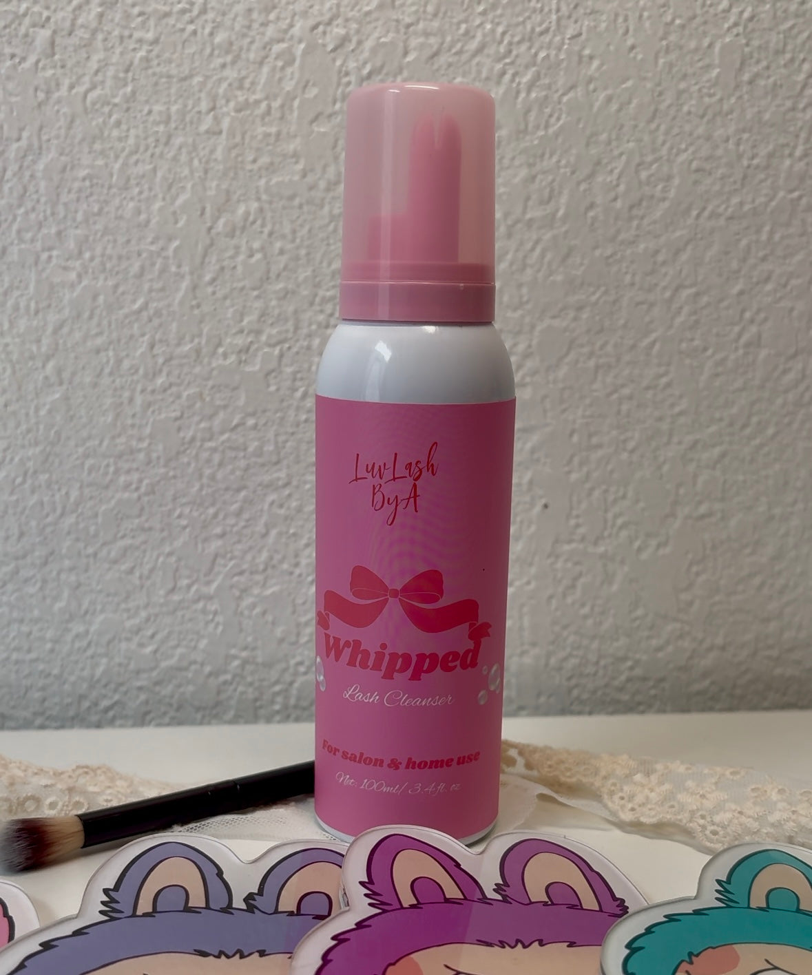 Whipped lash cleanser