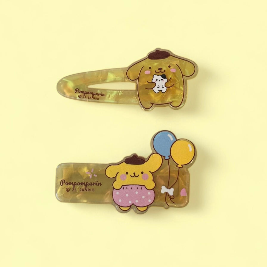 Sanrio hair clips