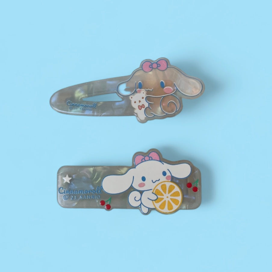 Sanrio hair clips